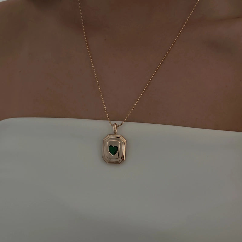 Emerald Secret Necklace