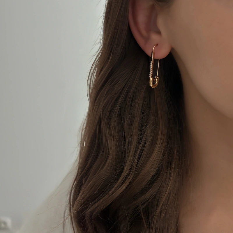 Golden Safety Pin (szt)