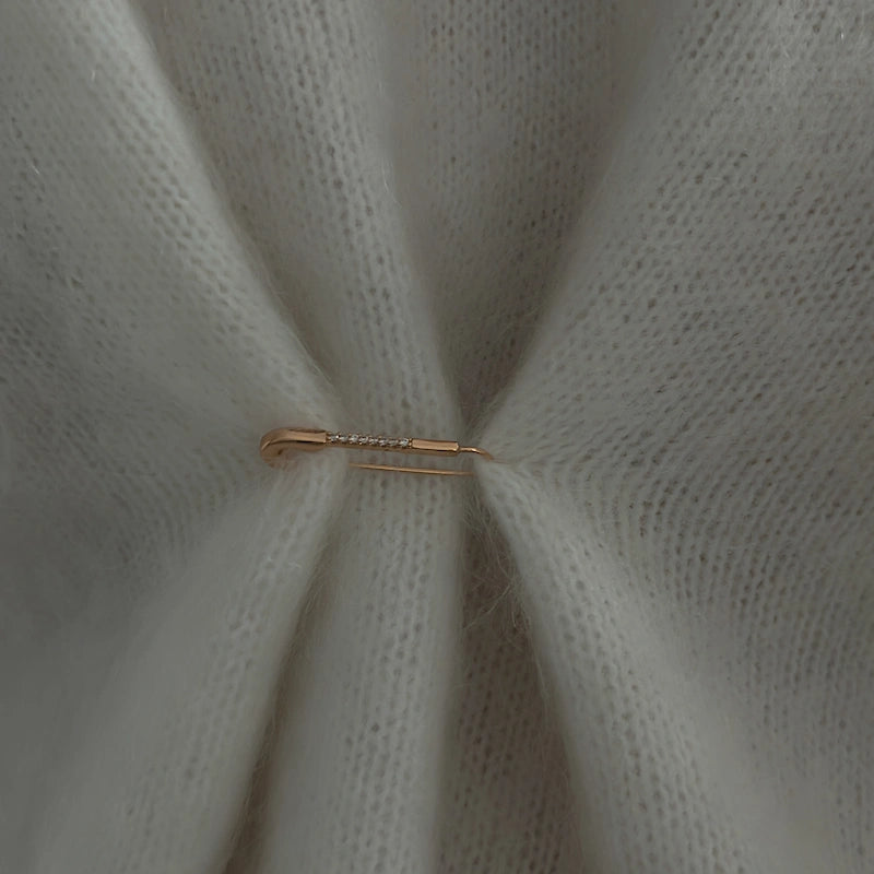 Golden Safety Pin (szt)