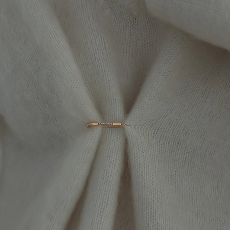 Golden Safety Pin (szt)