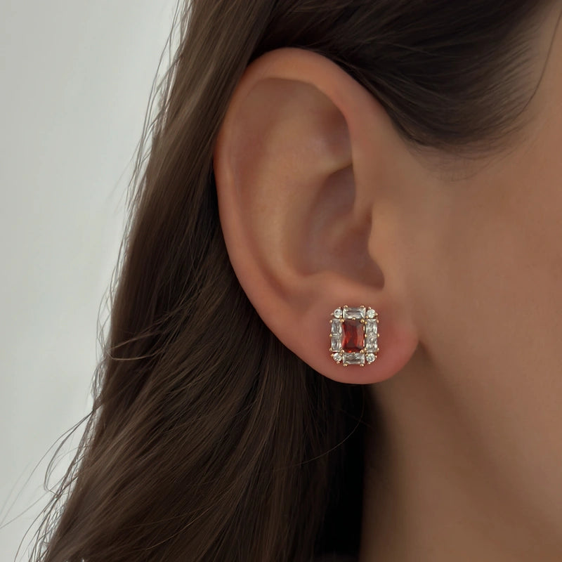 Clarissa Ruby Studs