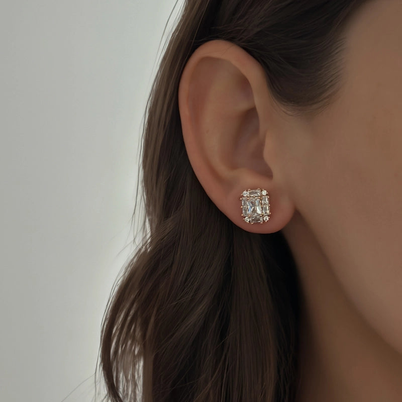 Clarissa Crystal Studs