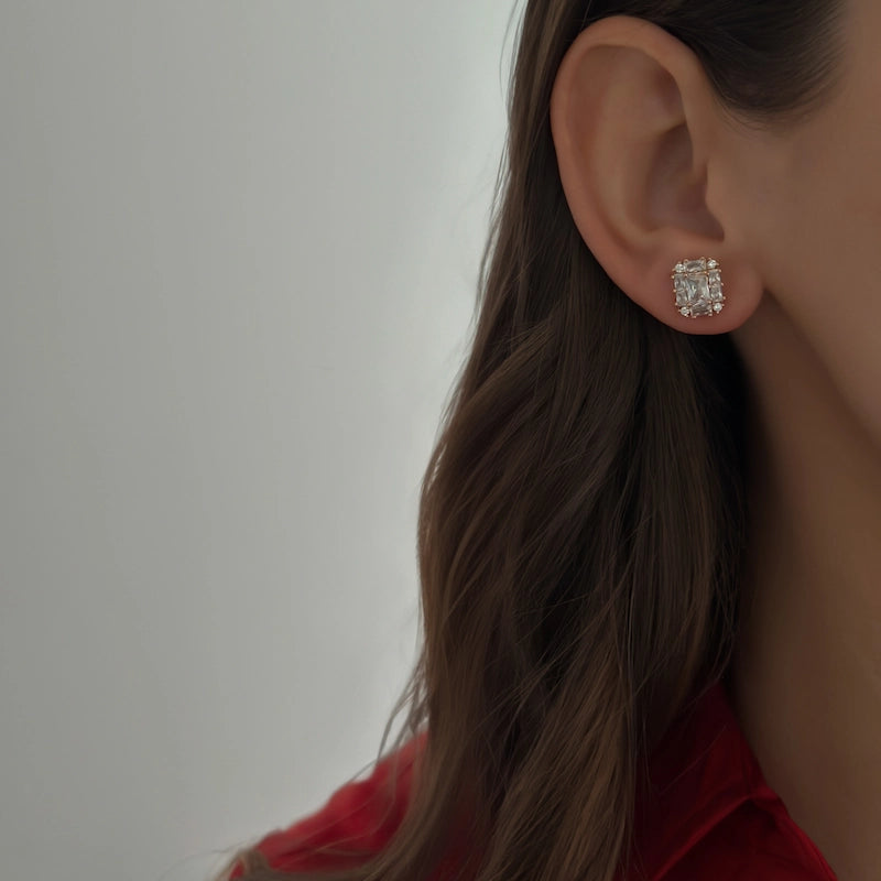 Clarissa Crystal Studs