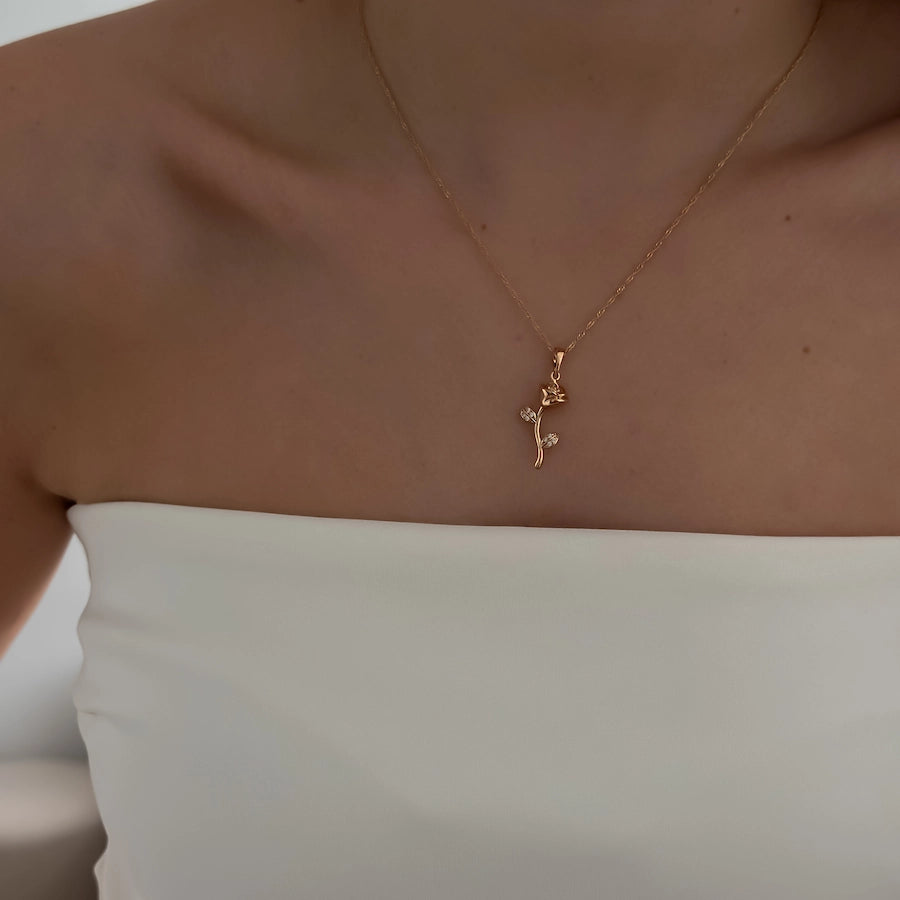 Rose Necklace