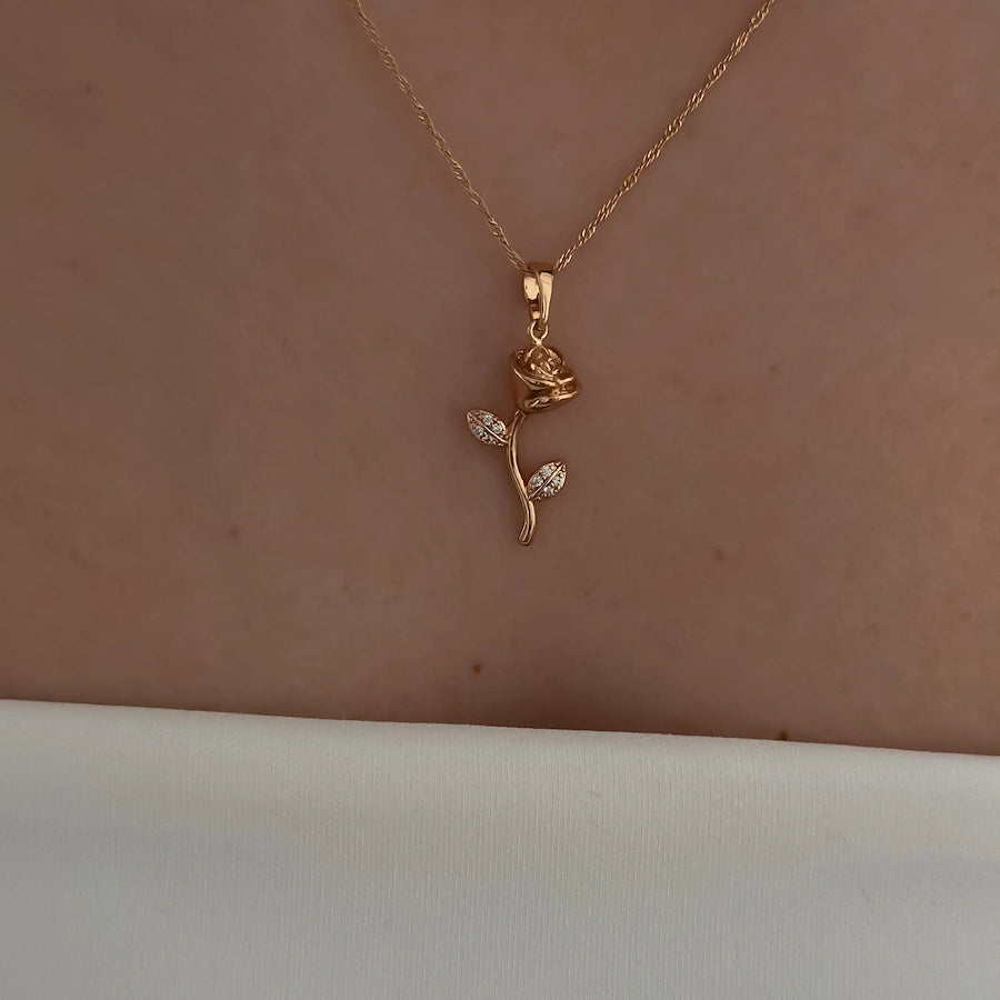 Rose Necklace