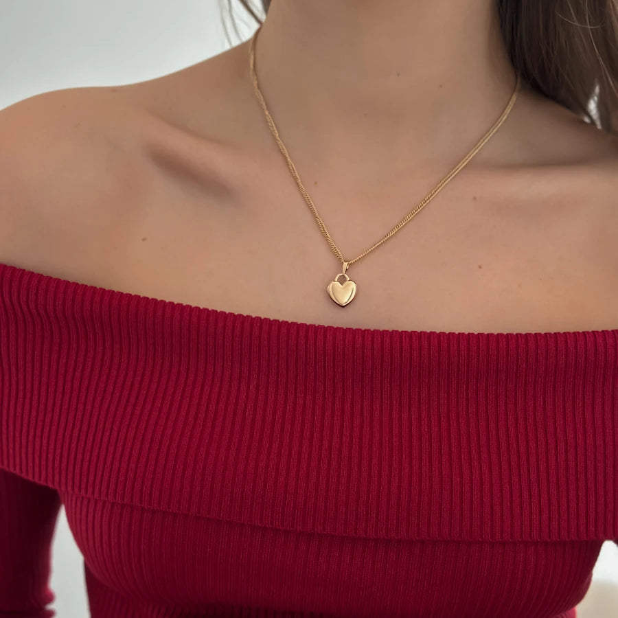 Classy Heart Necklace