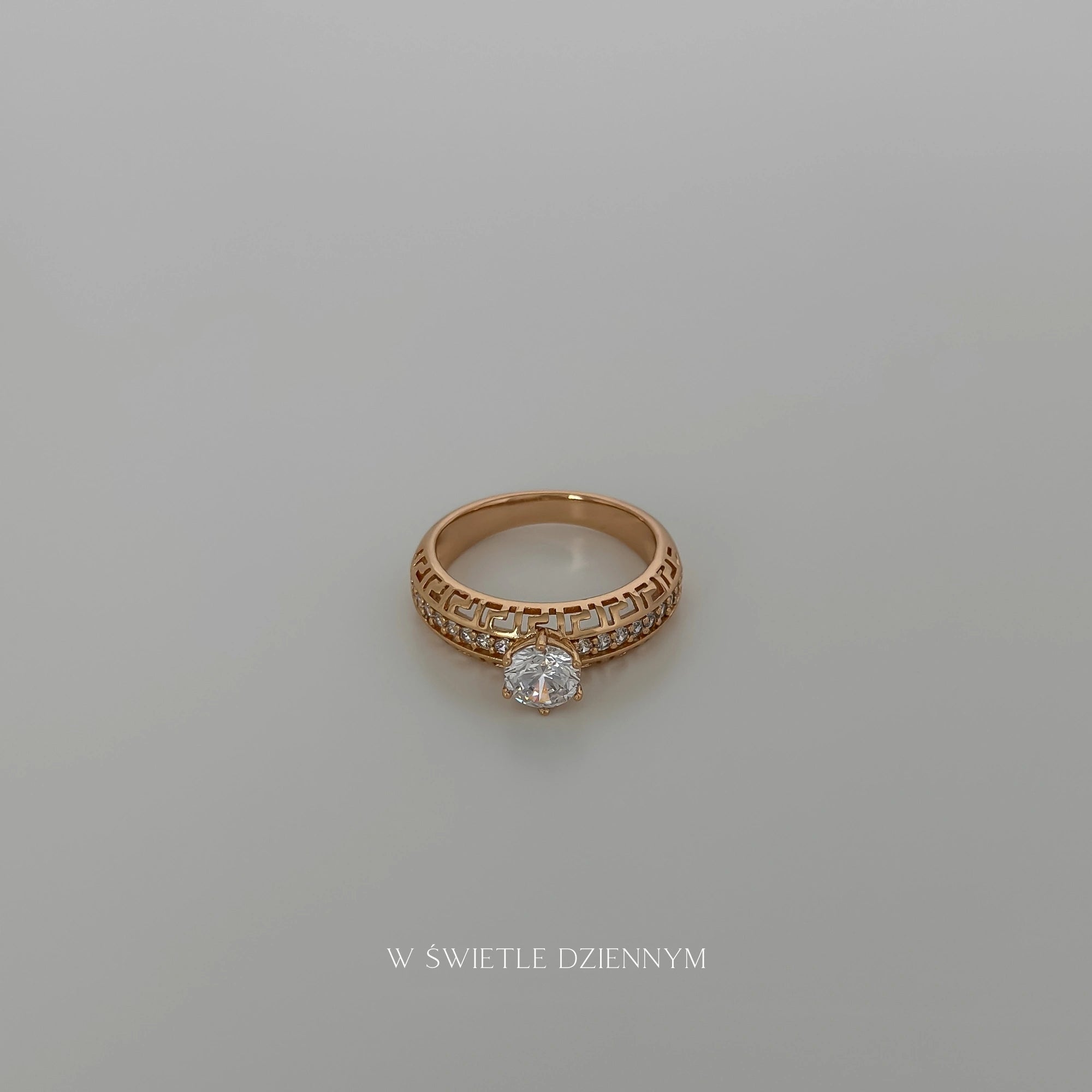 Greek Diamond Ring