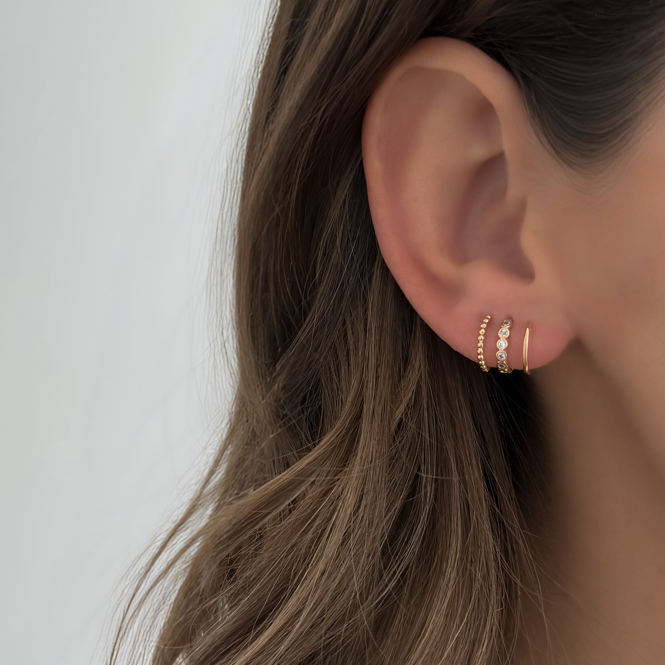Faux Triple Hoop