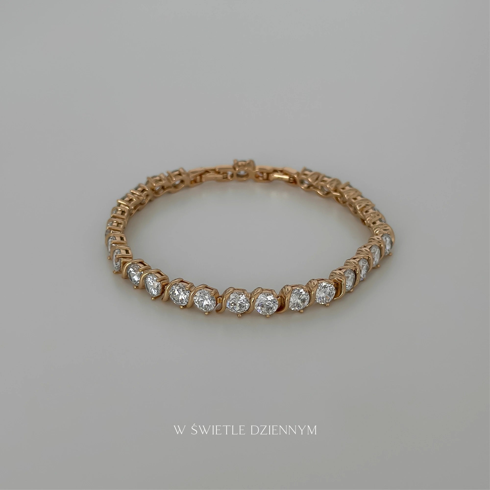 Tied Tennis Bracelet