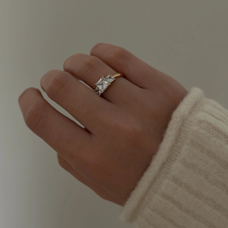 Trio Diamond Ring