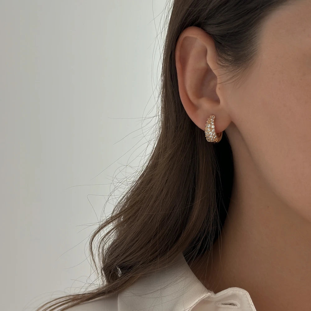 Sharon Sparkle Hoops
