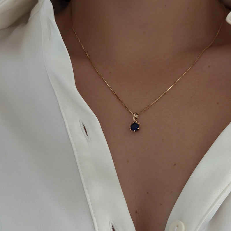 Little Sapphire Necklace