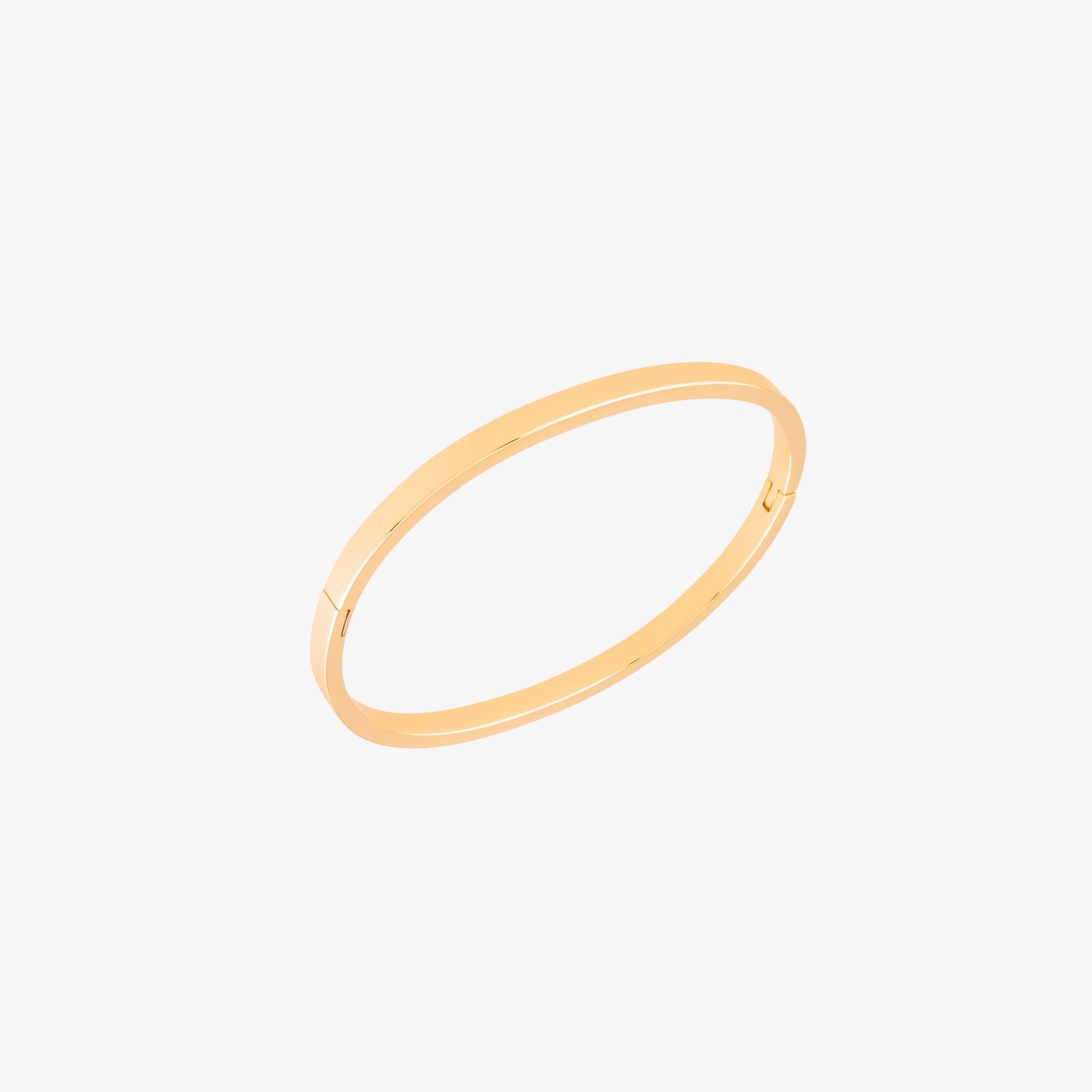 Oval Bangle Bracelet