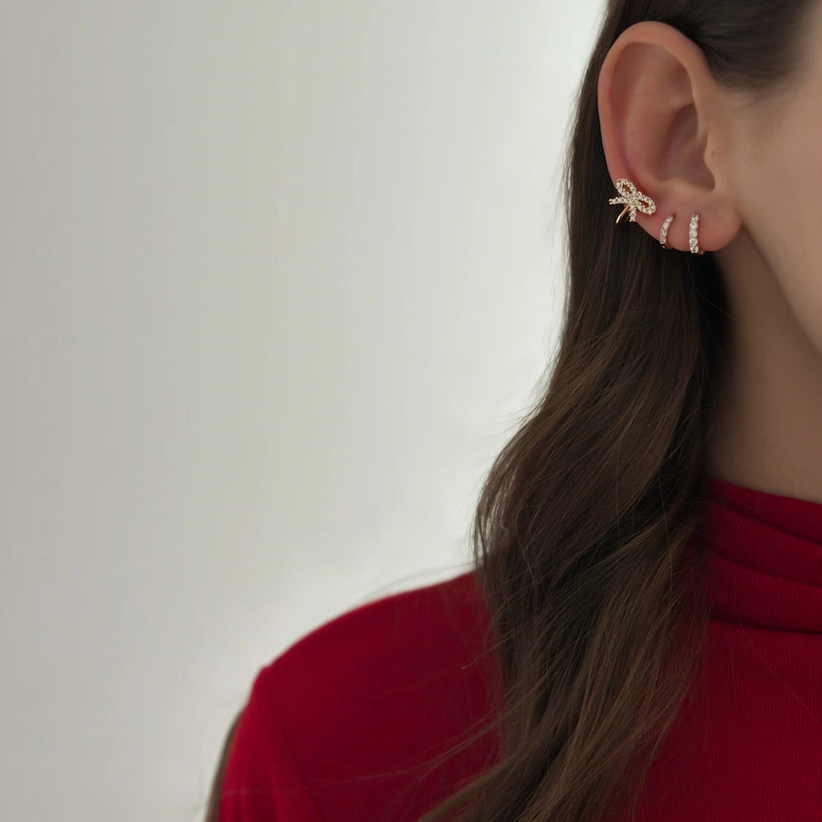 Little Bow Ear Cuff