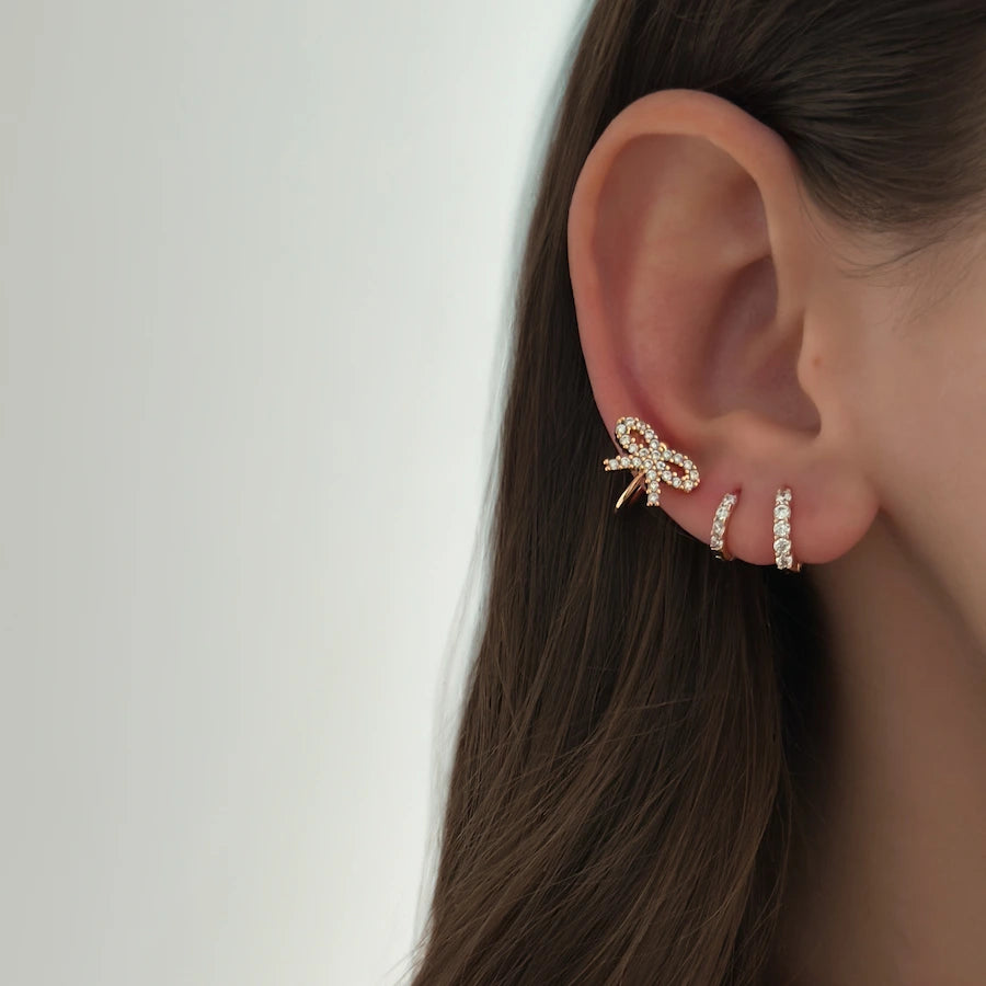 Little Bow Ear Cuff