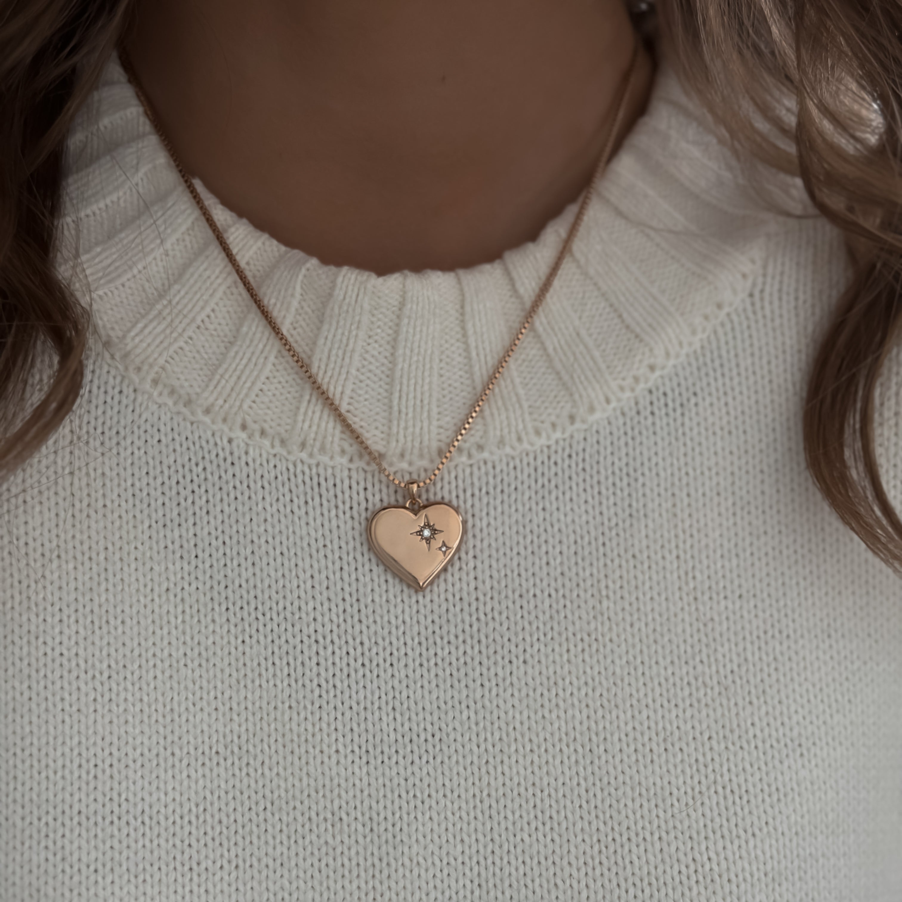 Evangeline Heart Necklace