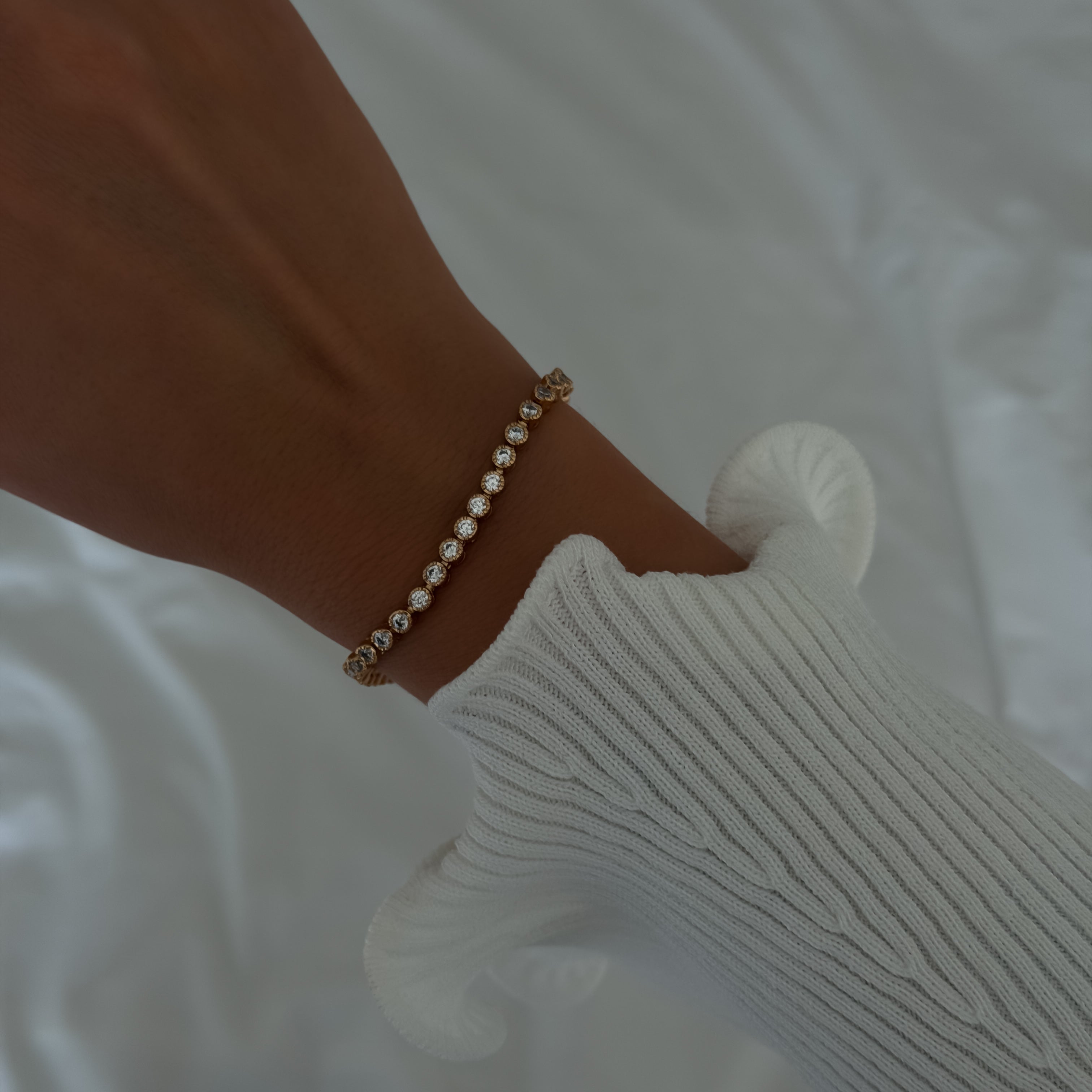 Beaded Tennis Bracelet