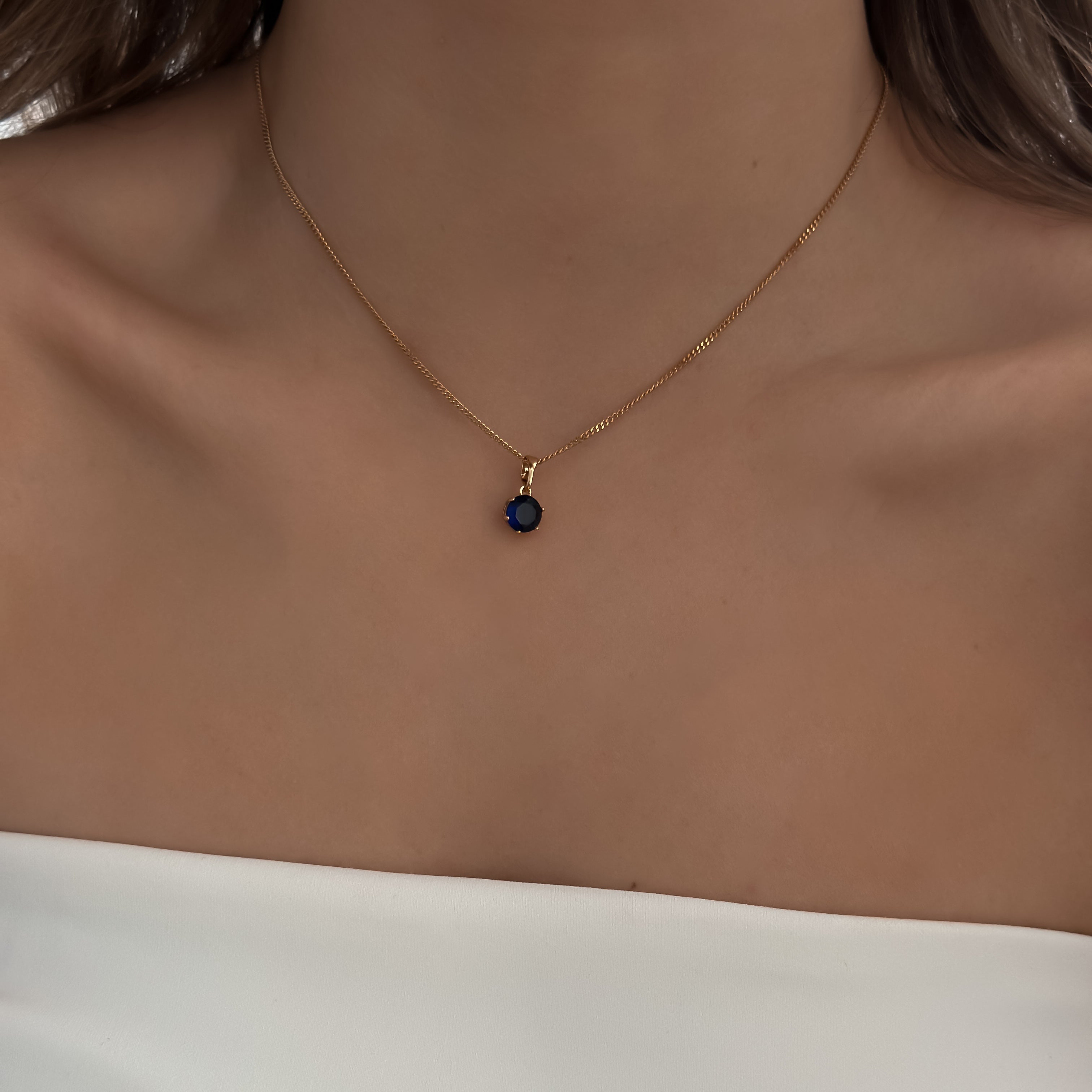 Sapphire Necklace/Choker