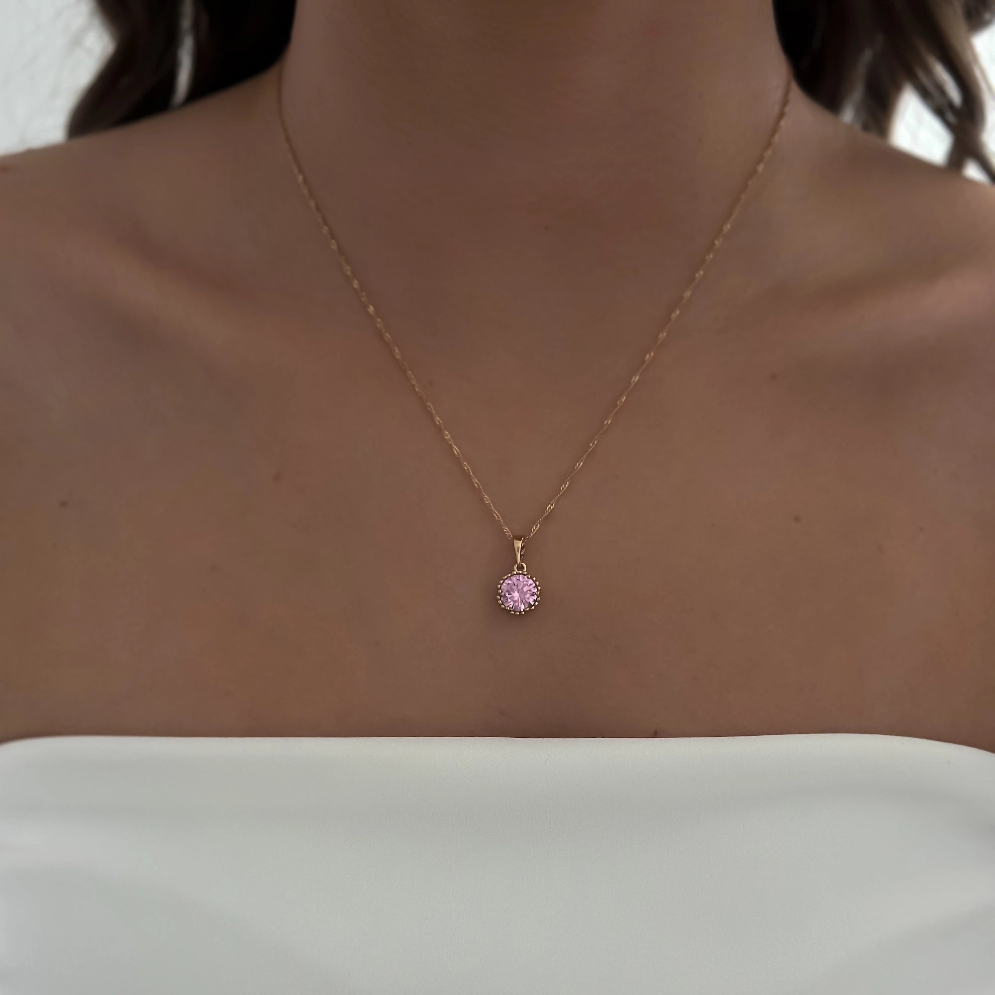 Polly Blush Necklace