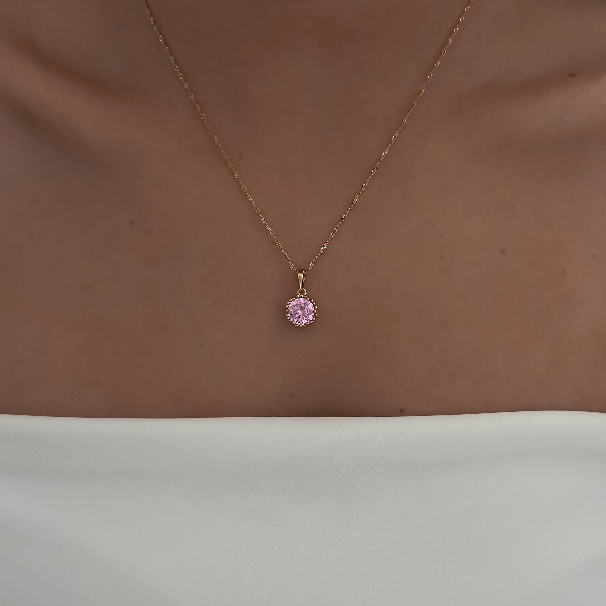 Polly Blush Necklace