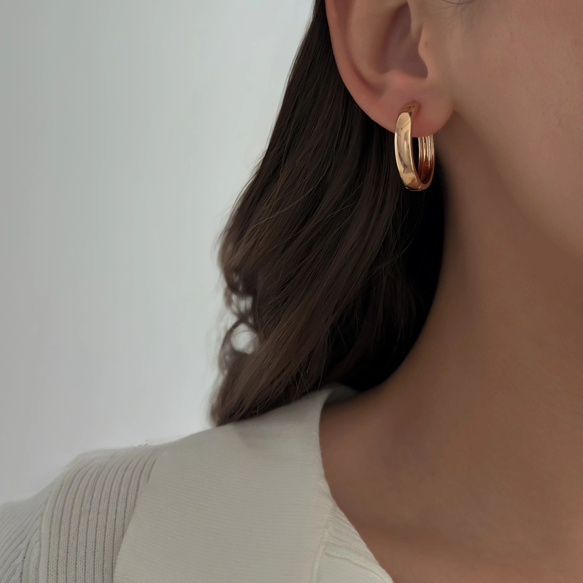 Rhea Midi Hoops