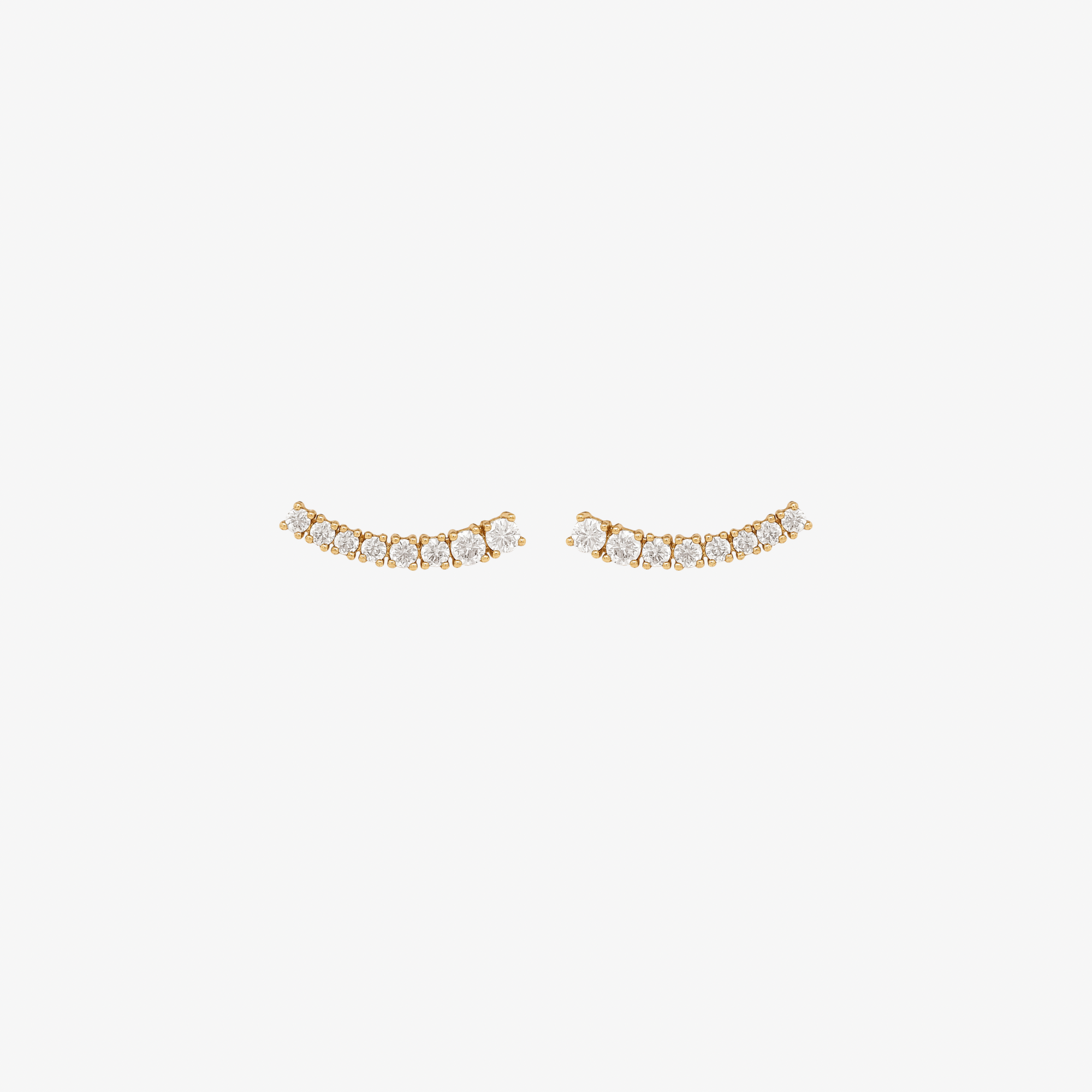Crystal Arc Studs/Cuffs