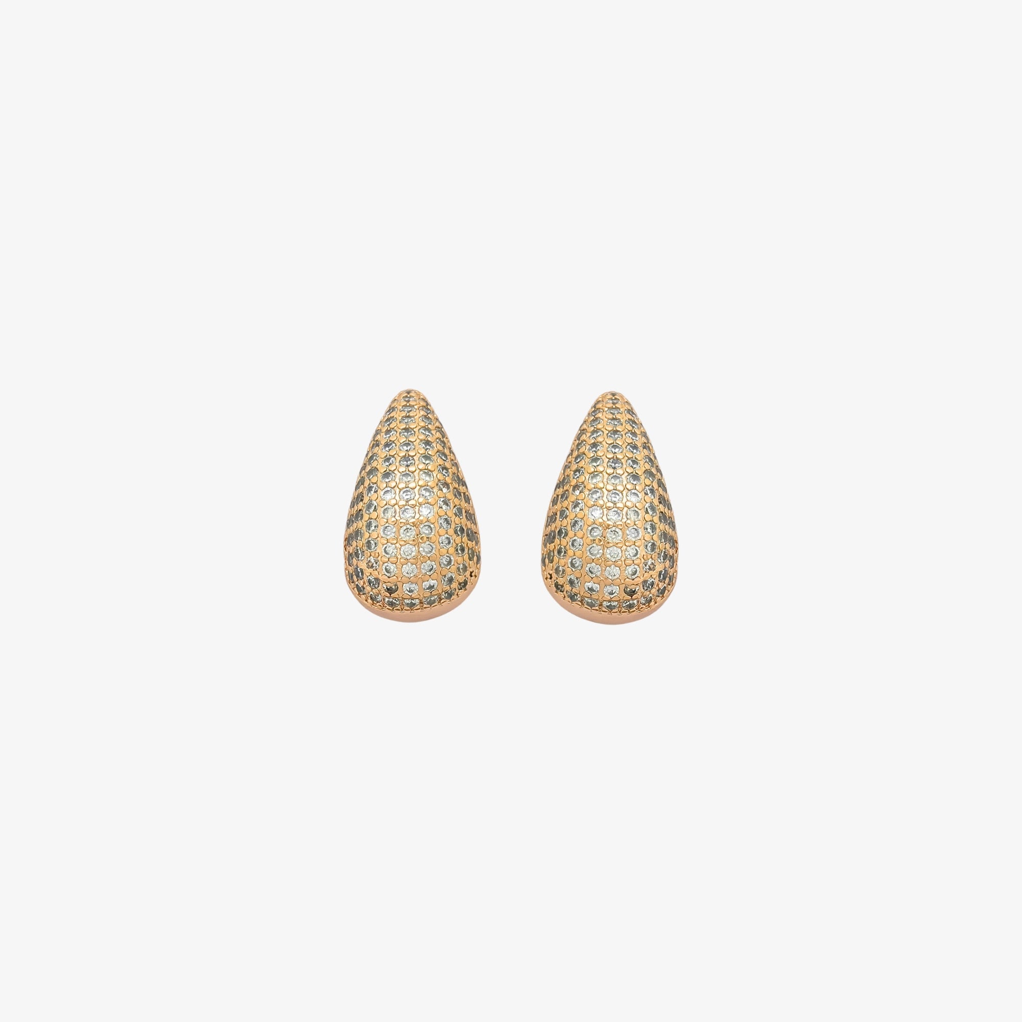Pave Drop Earrings
