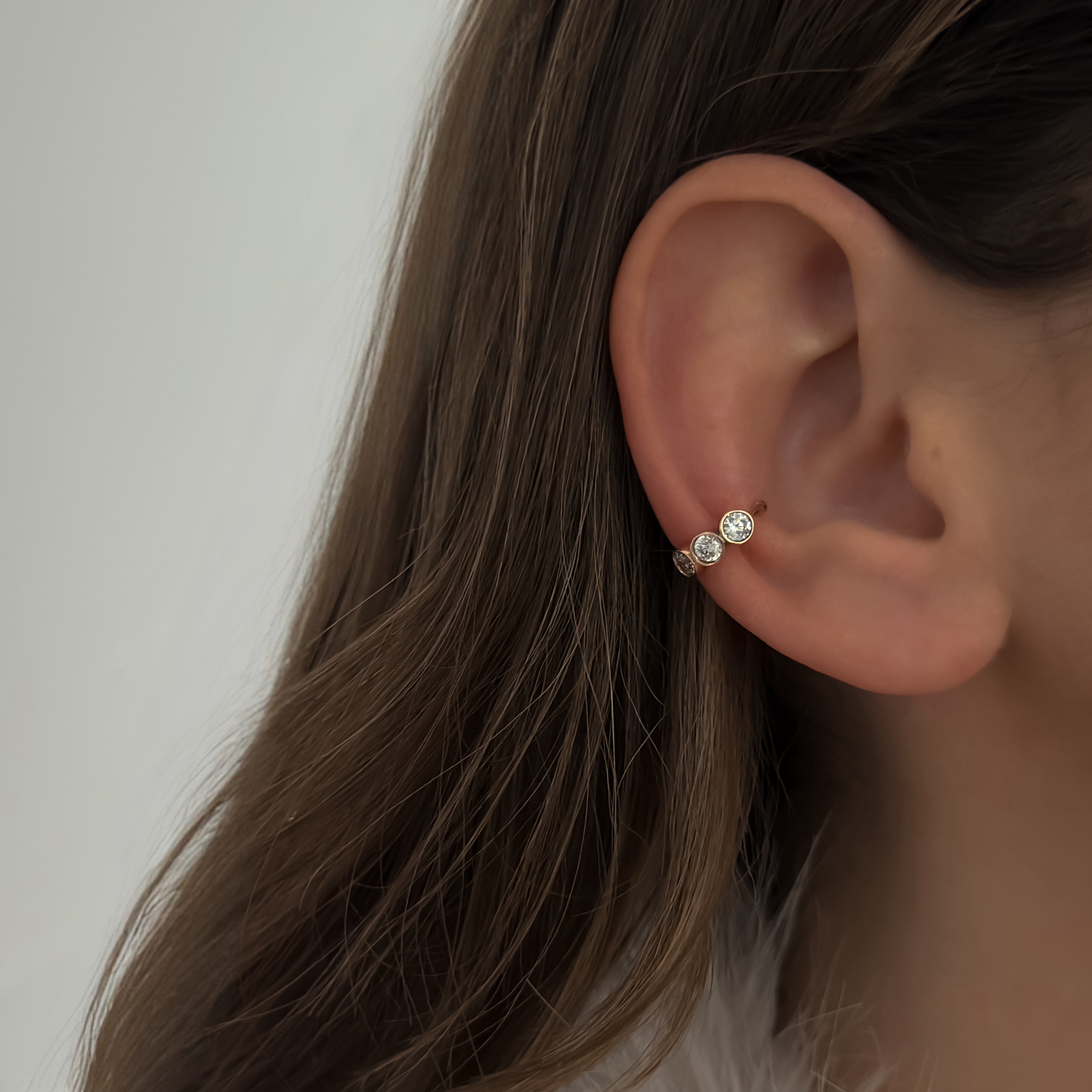 Triple Bead Ear Cuff (szt)