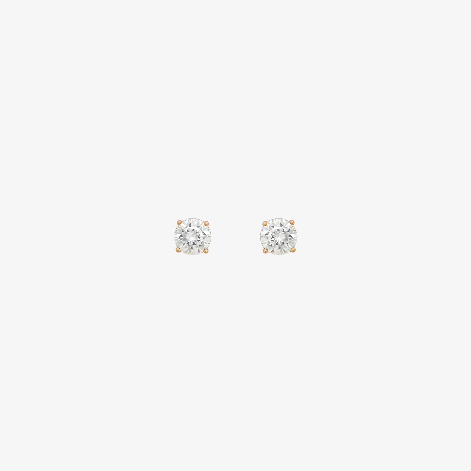 Crystal 7mm Studs