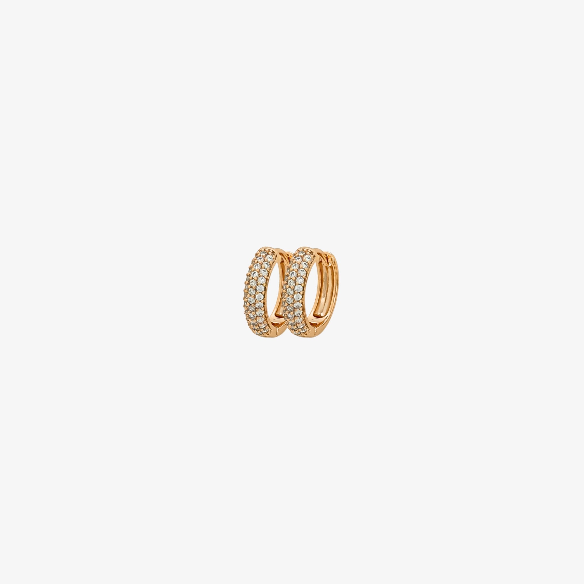 Pave 15MM Hoops