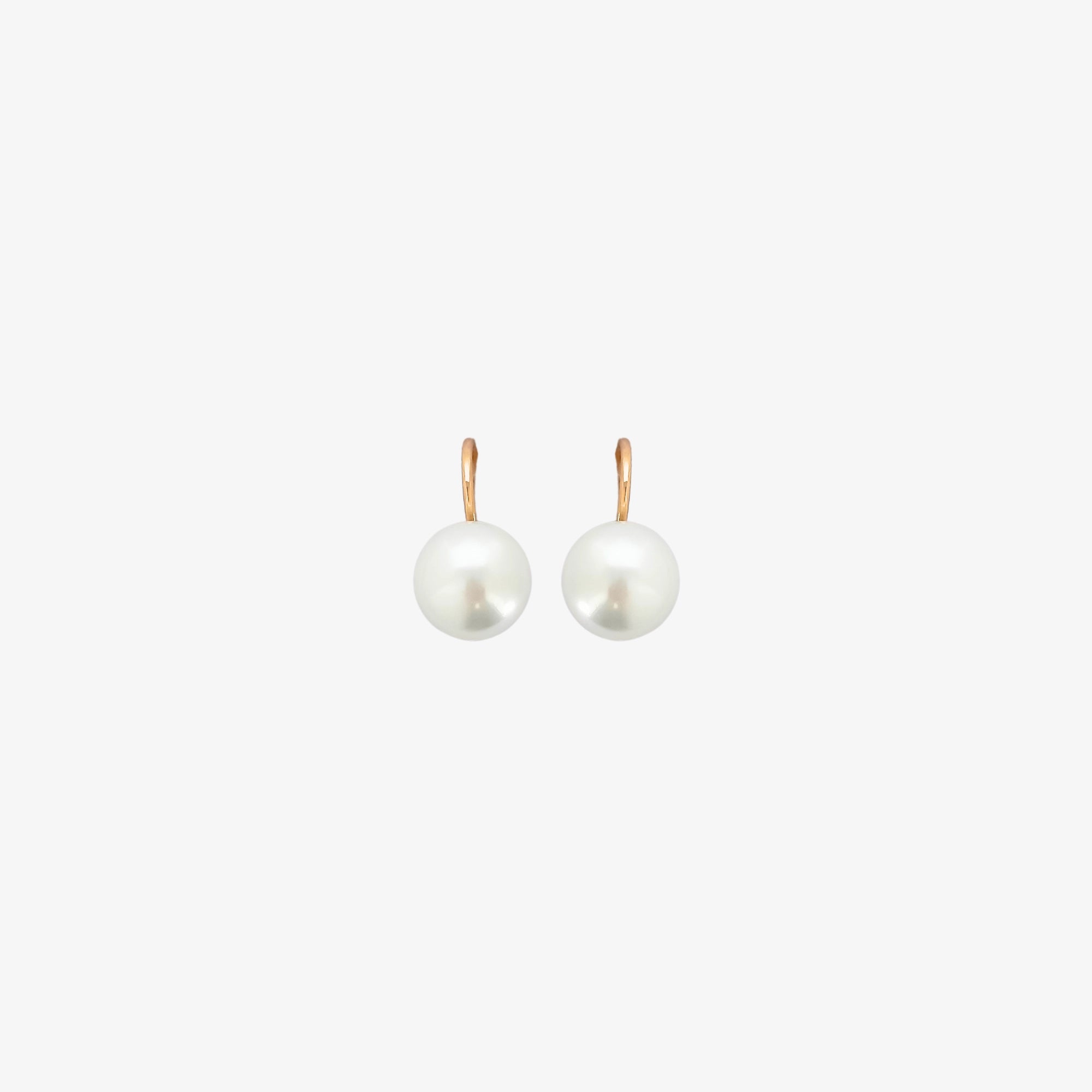 Pearl Clasp Earrings