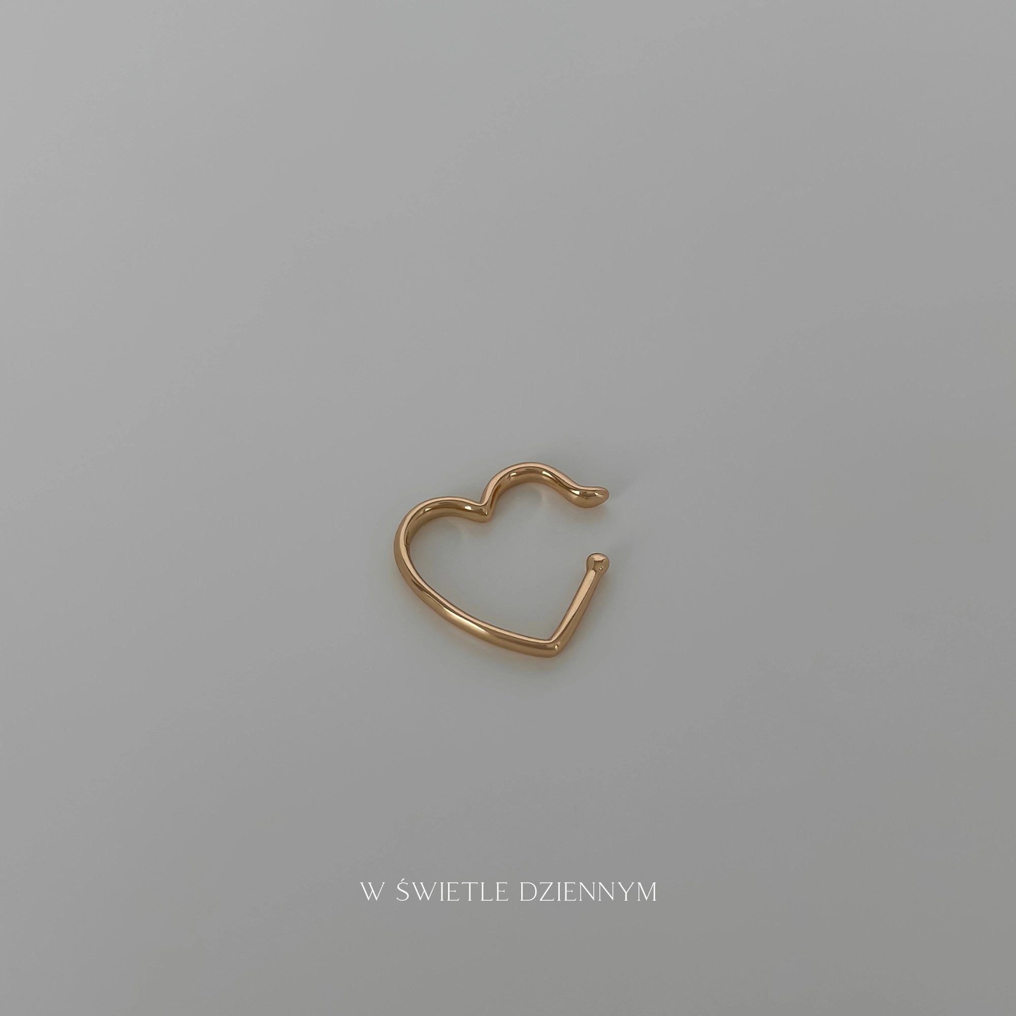 Big Heart Ear Cuff (szt)