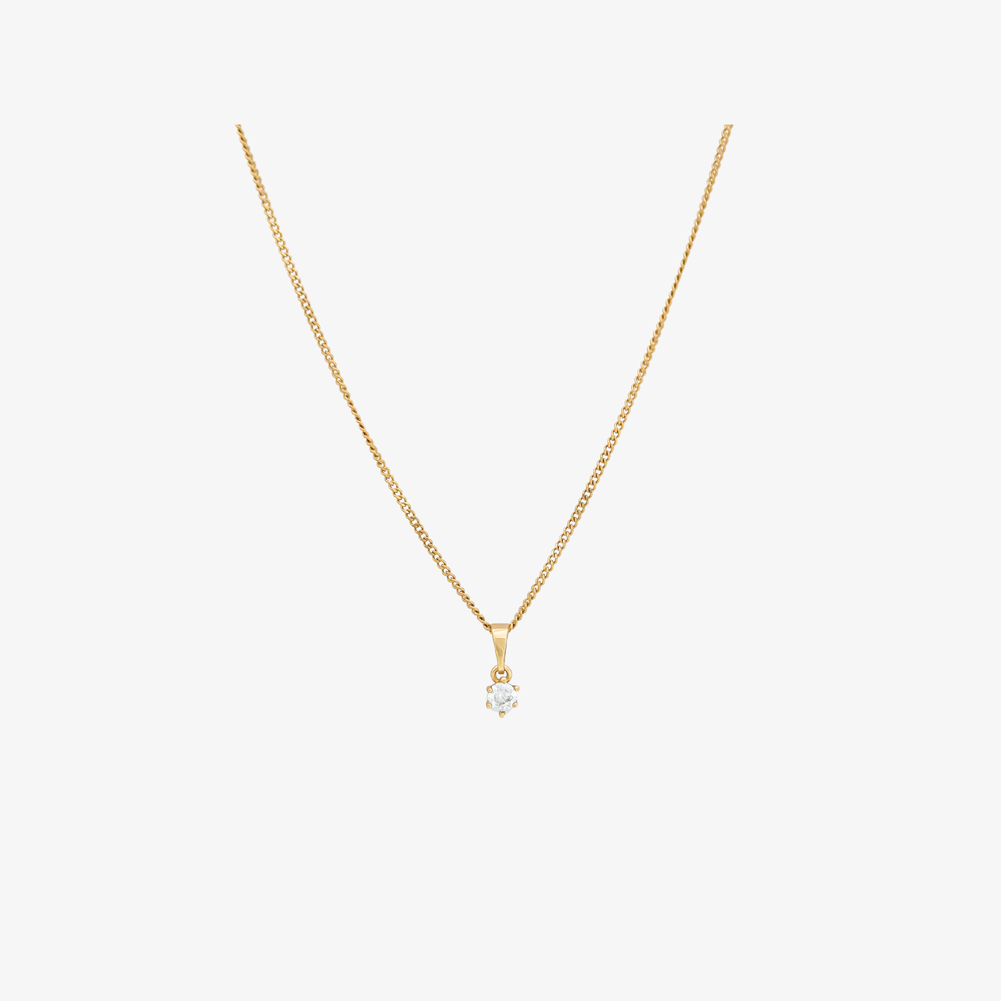 Dainty Diamond Choker