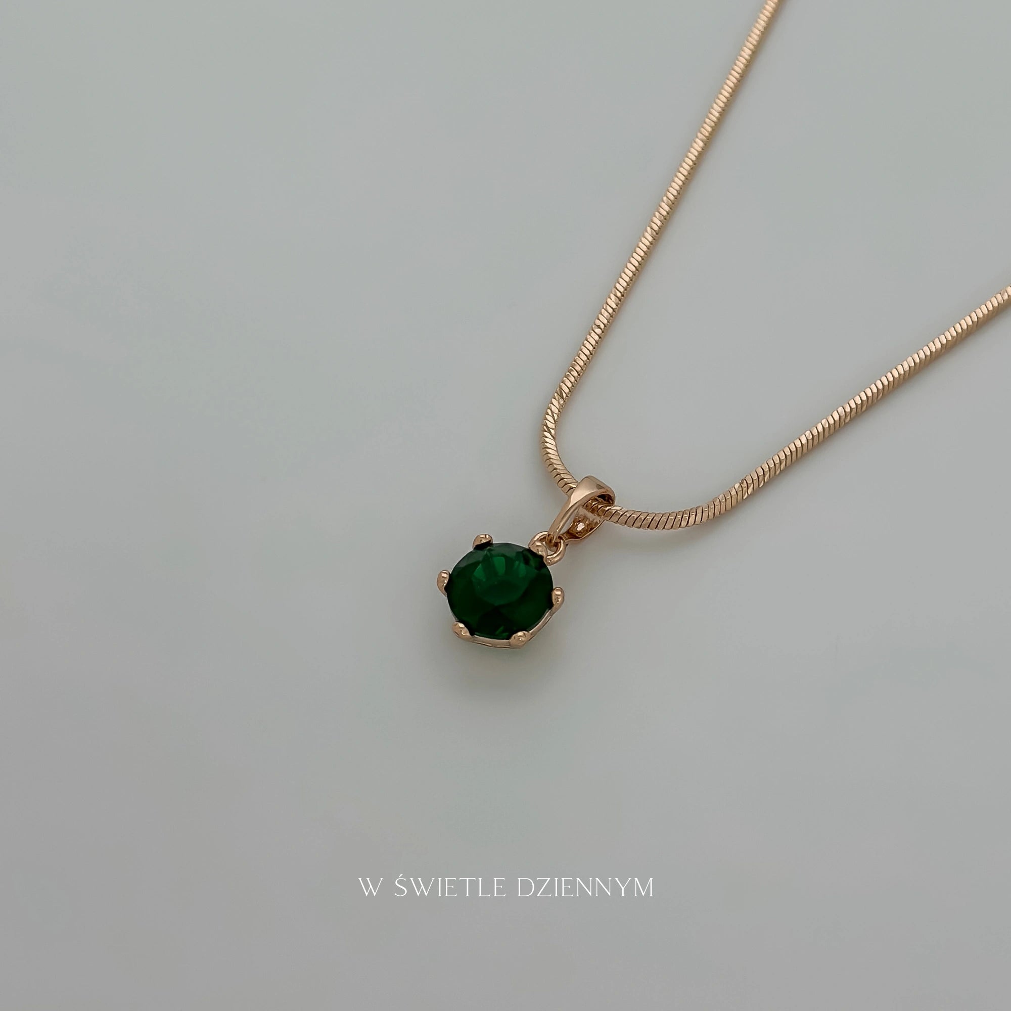 Emerald Diamond Necklace