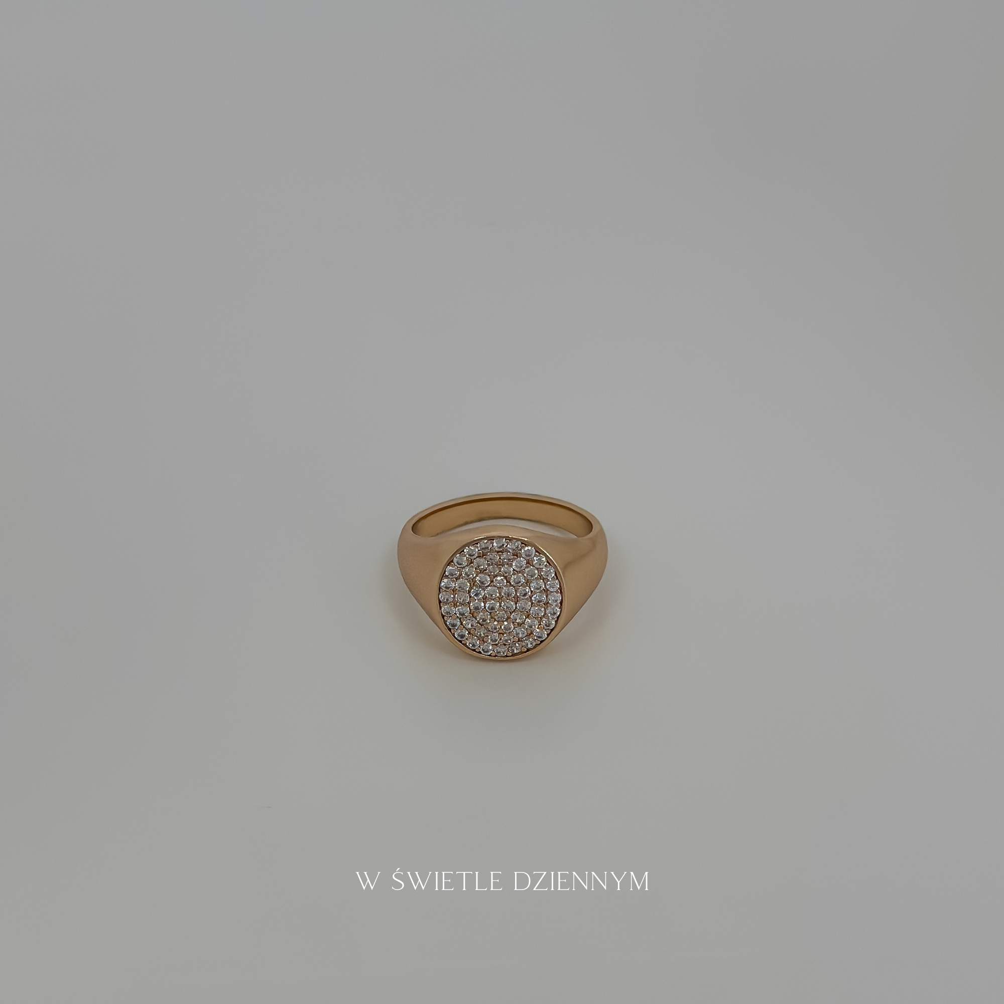 Bedazzle Signet Ring