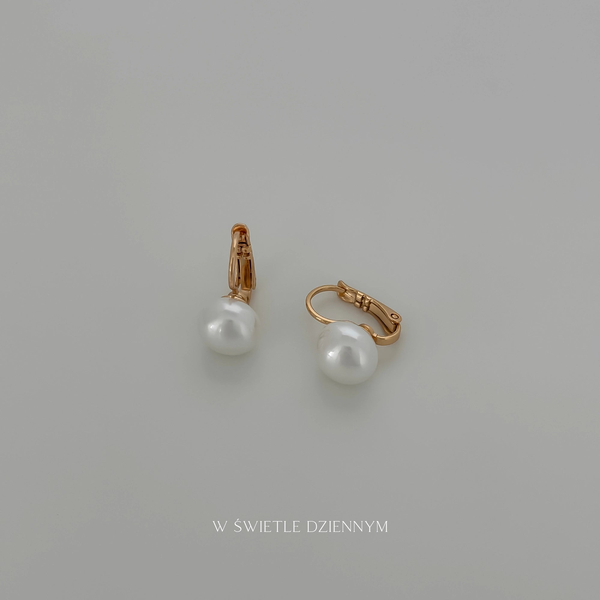 Pearl Clasp Earrings