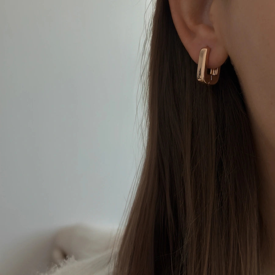 Angled Earrings