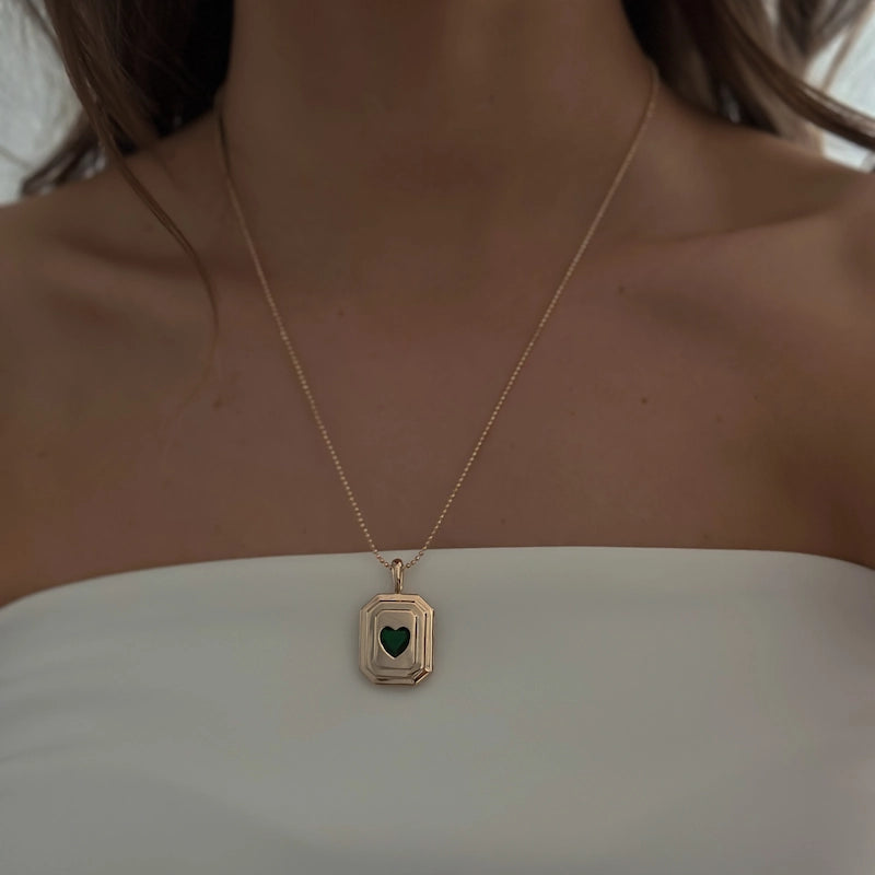 Emerald Secret Necklace