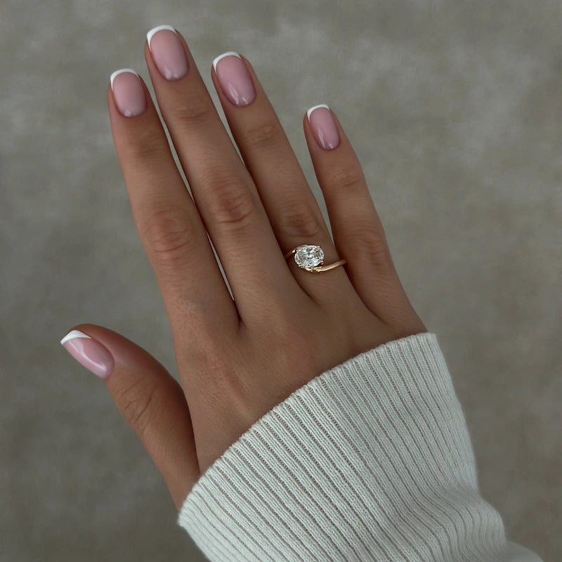 Caught Diamond Ring