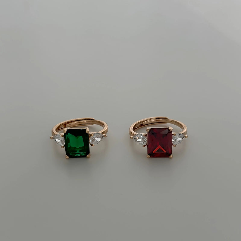 Winged Ruby Ring