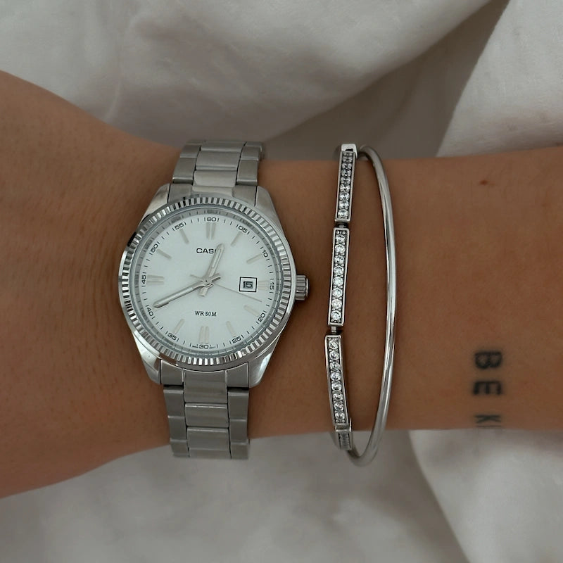 Caroline Diamond Bracelet [Silver]