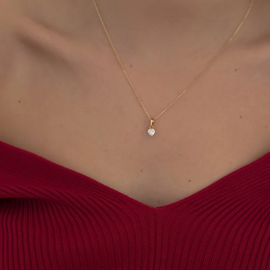 Diamond Heart Necklace