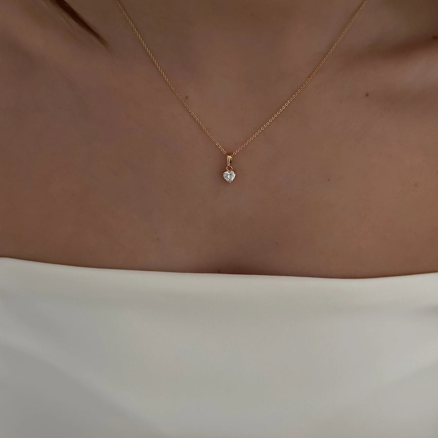 Diamond Heart Necklace