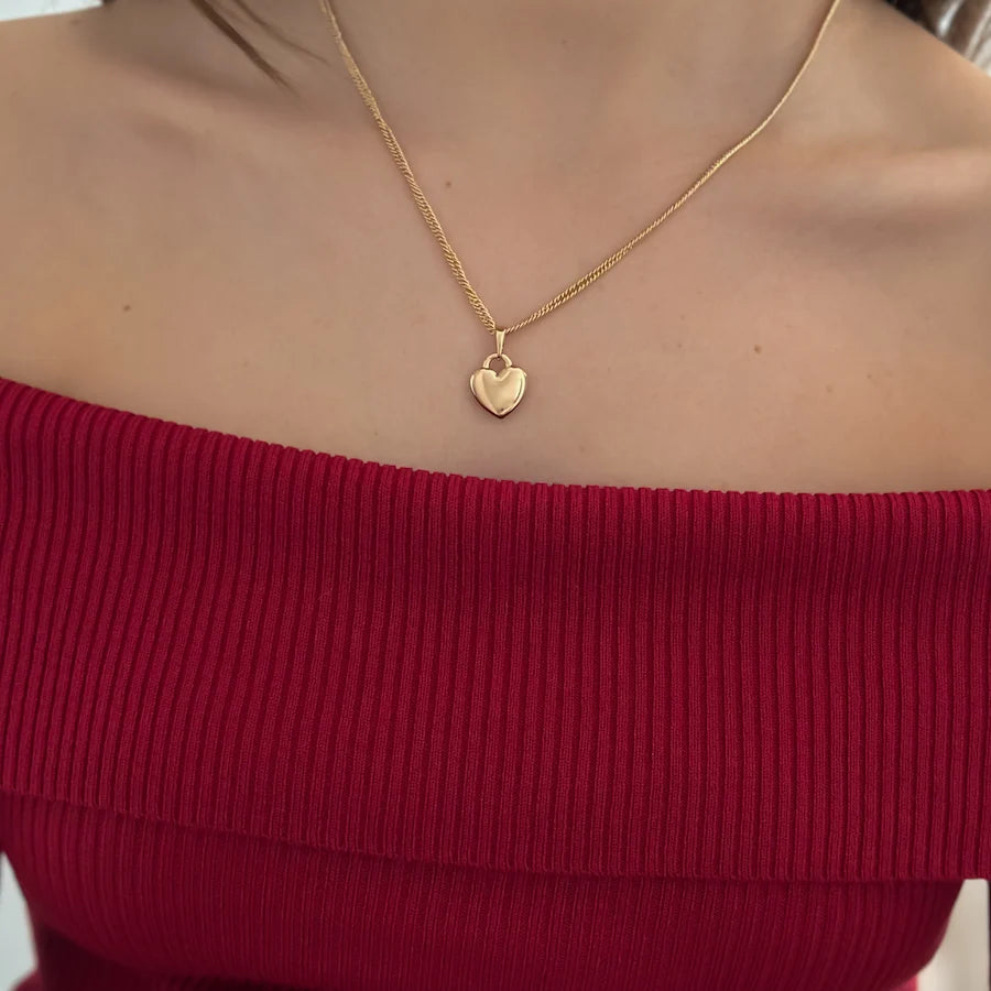 Classy Heart Necklace