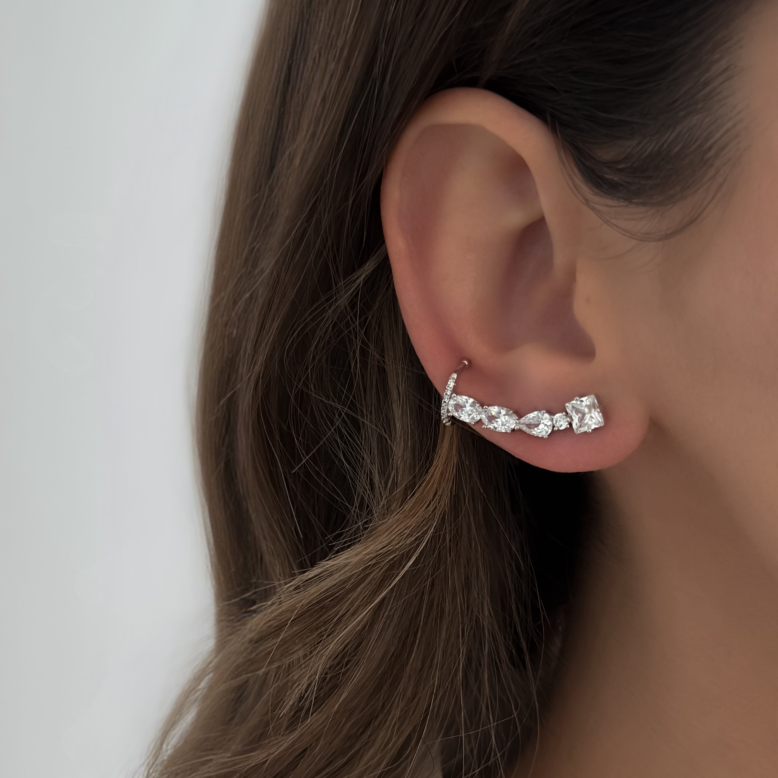 Party Cuts Ear Cuff [Silver]