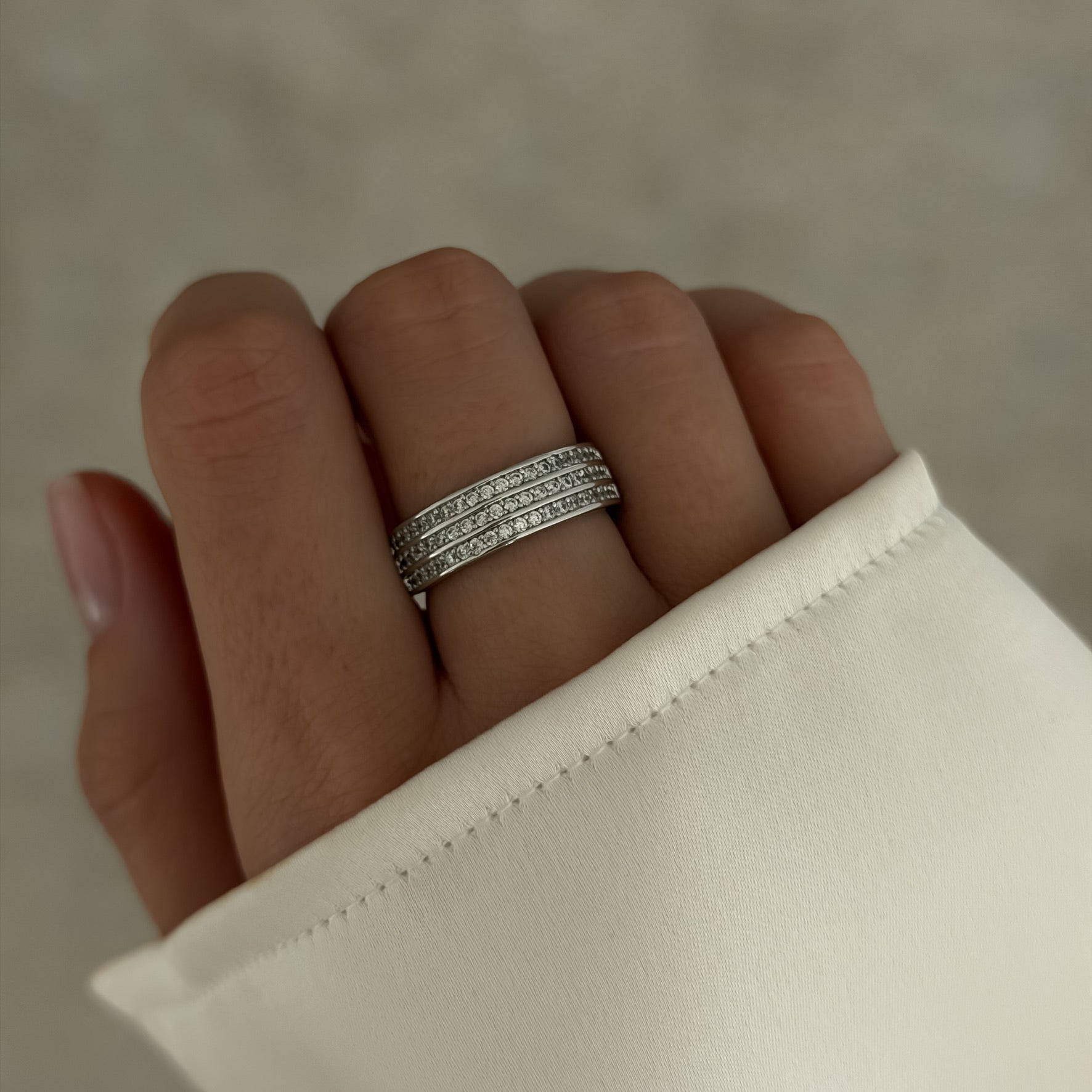 Triple Spark Band [Silver]