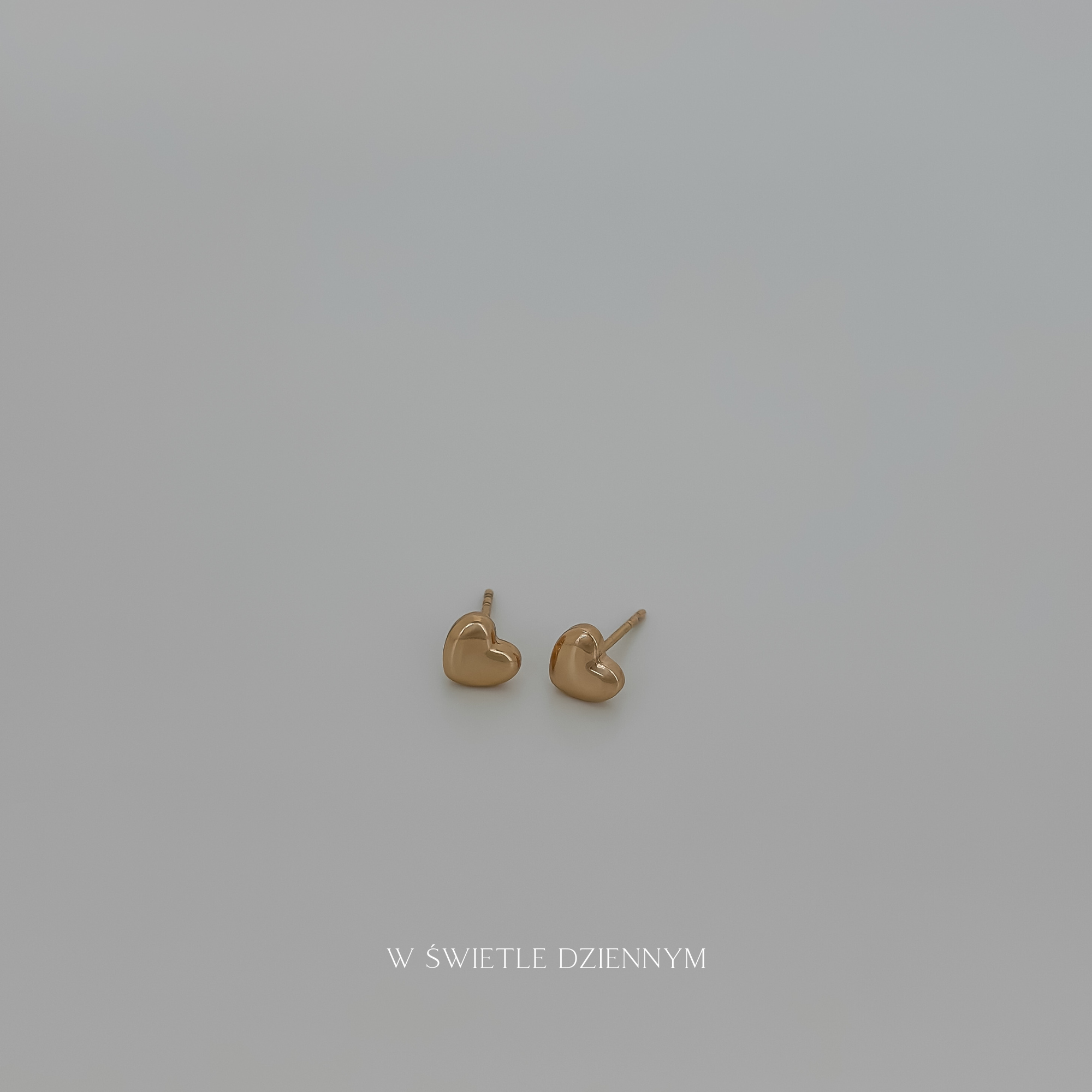Tiny Heart Studs