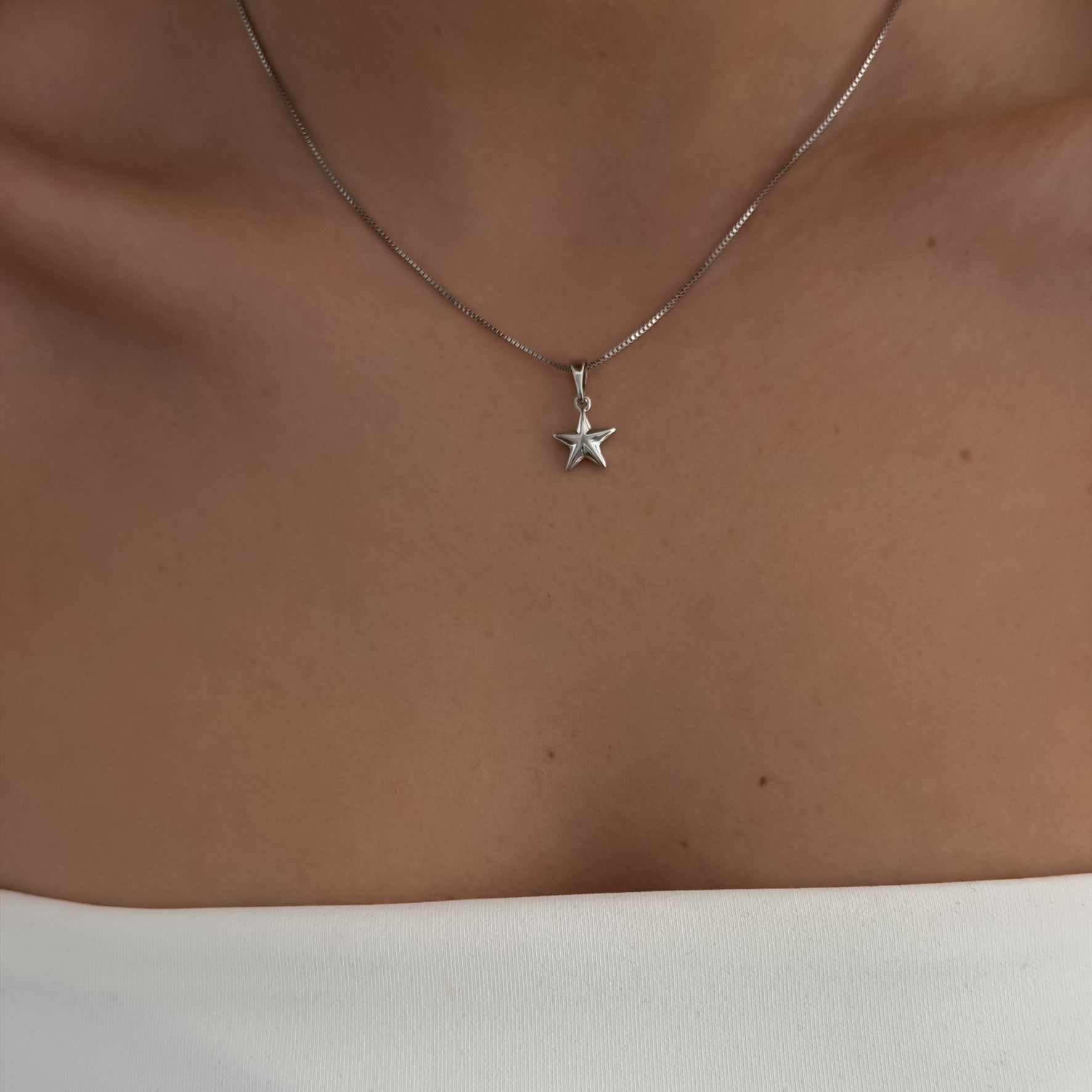 Little Star Necklace [Silver]