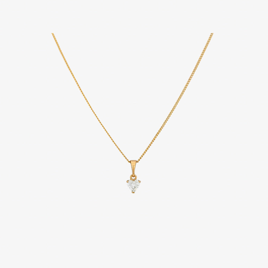 Sparkle Heart Necklace