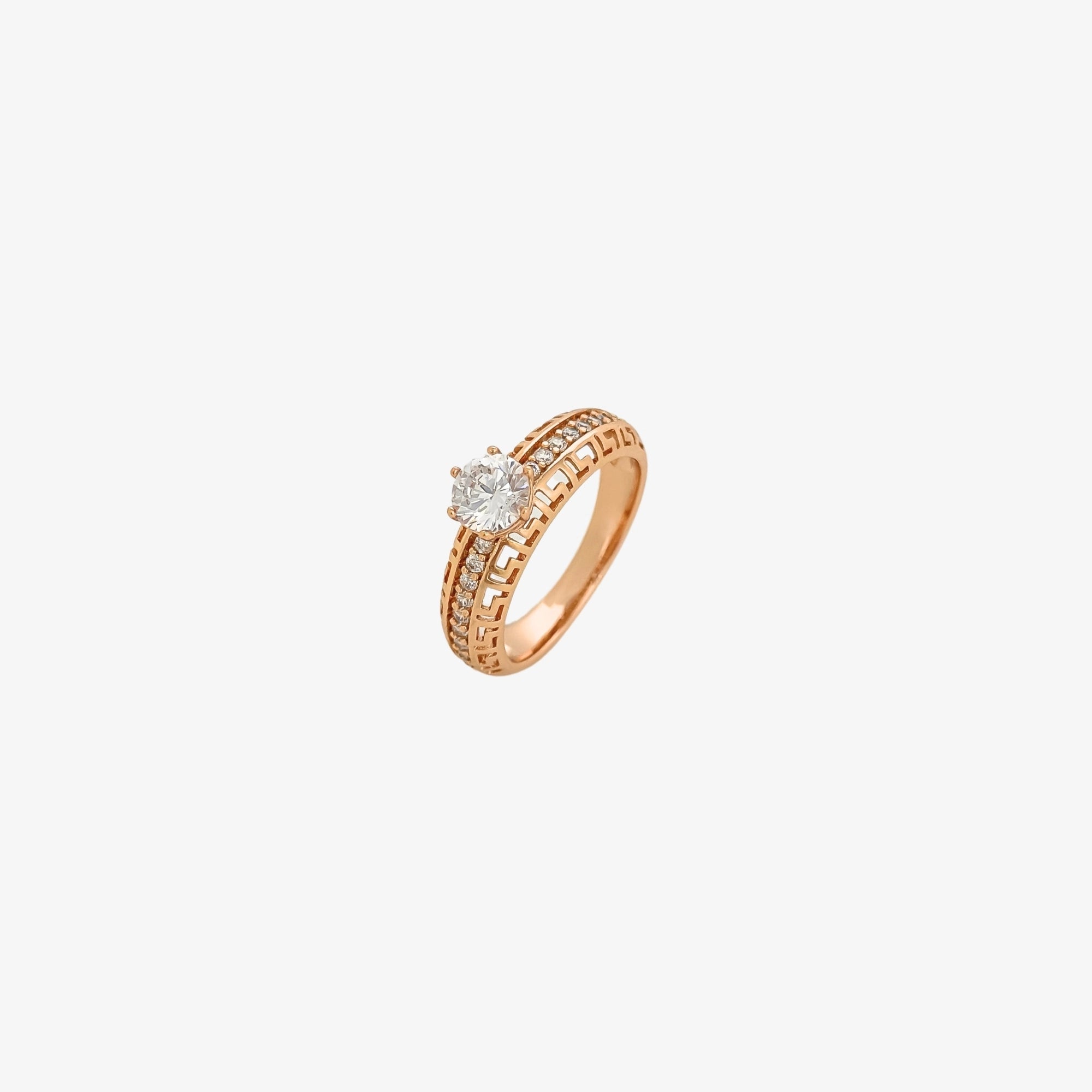 Greek Diamond Ring
